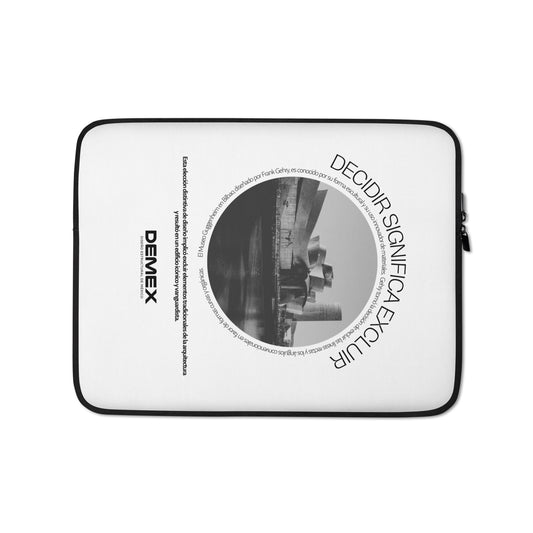 DEMEX "Decide Means Exclude" Laptop Sleeve
