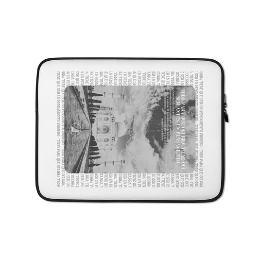DEMEX "Everything for it to happen has to be a thought" Laptop Sleeve