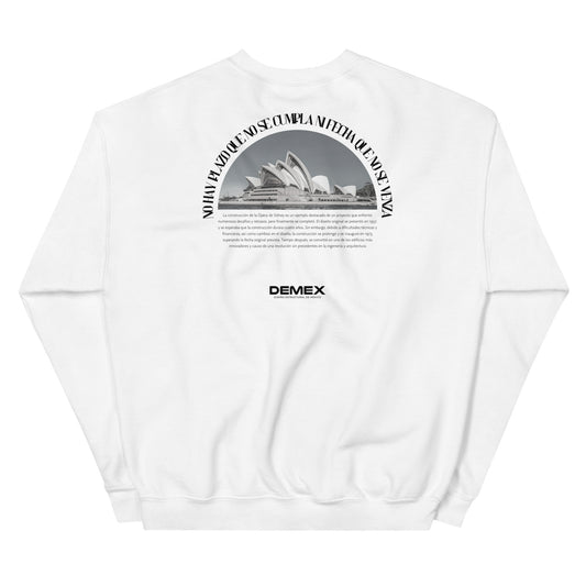 DEMEX sweatshirt "There is no deadline that is not met or date that is not expired"